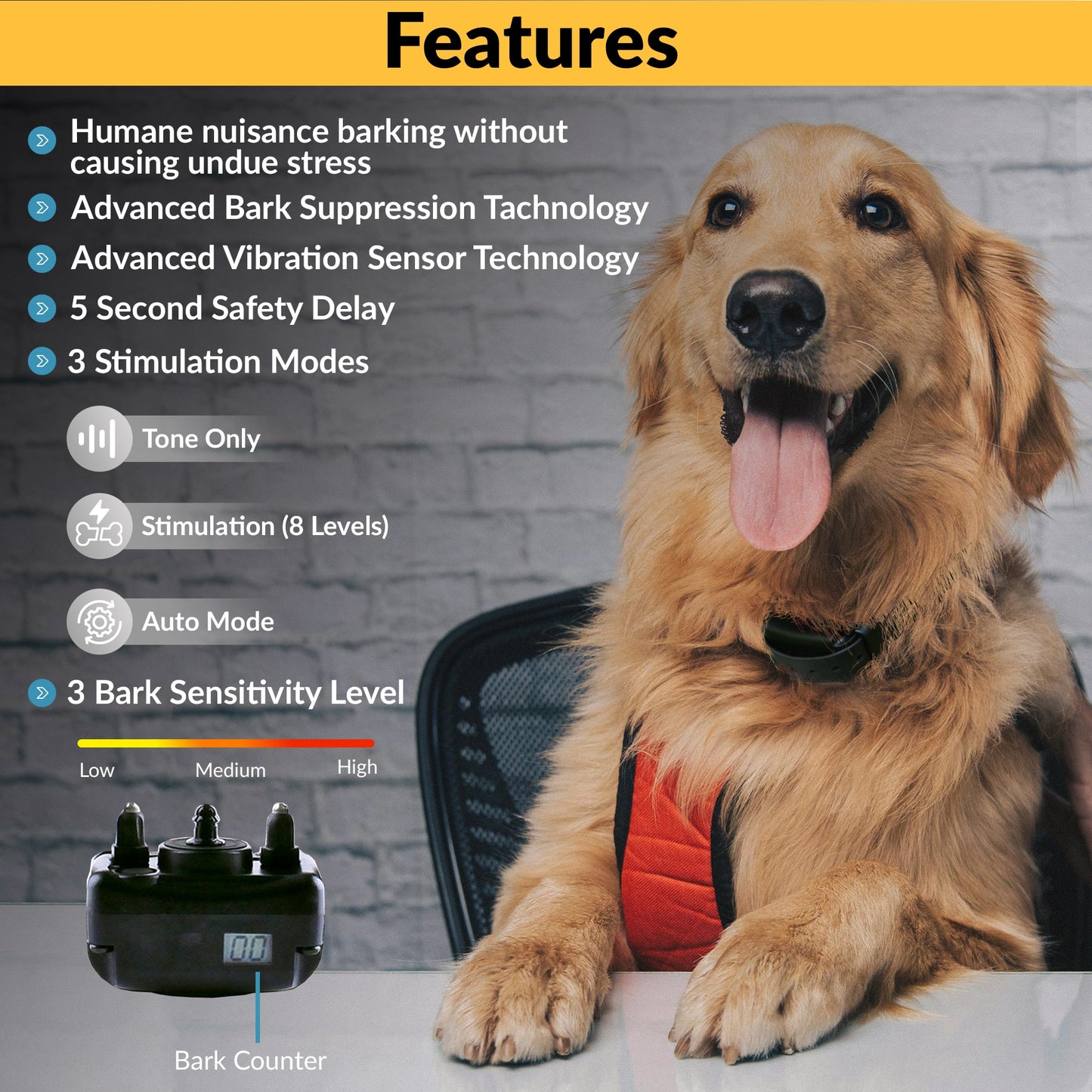 E-Collar Technologies Barkless Pro Anti-Bark Collar