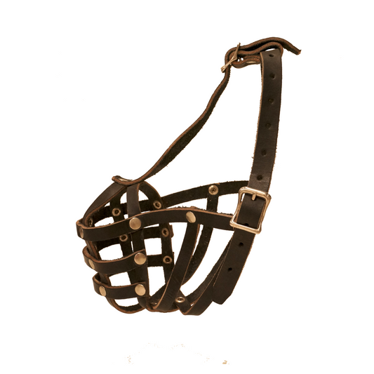 Zawar Genuine Leather Touring Muzzle