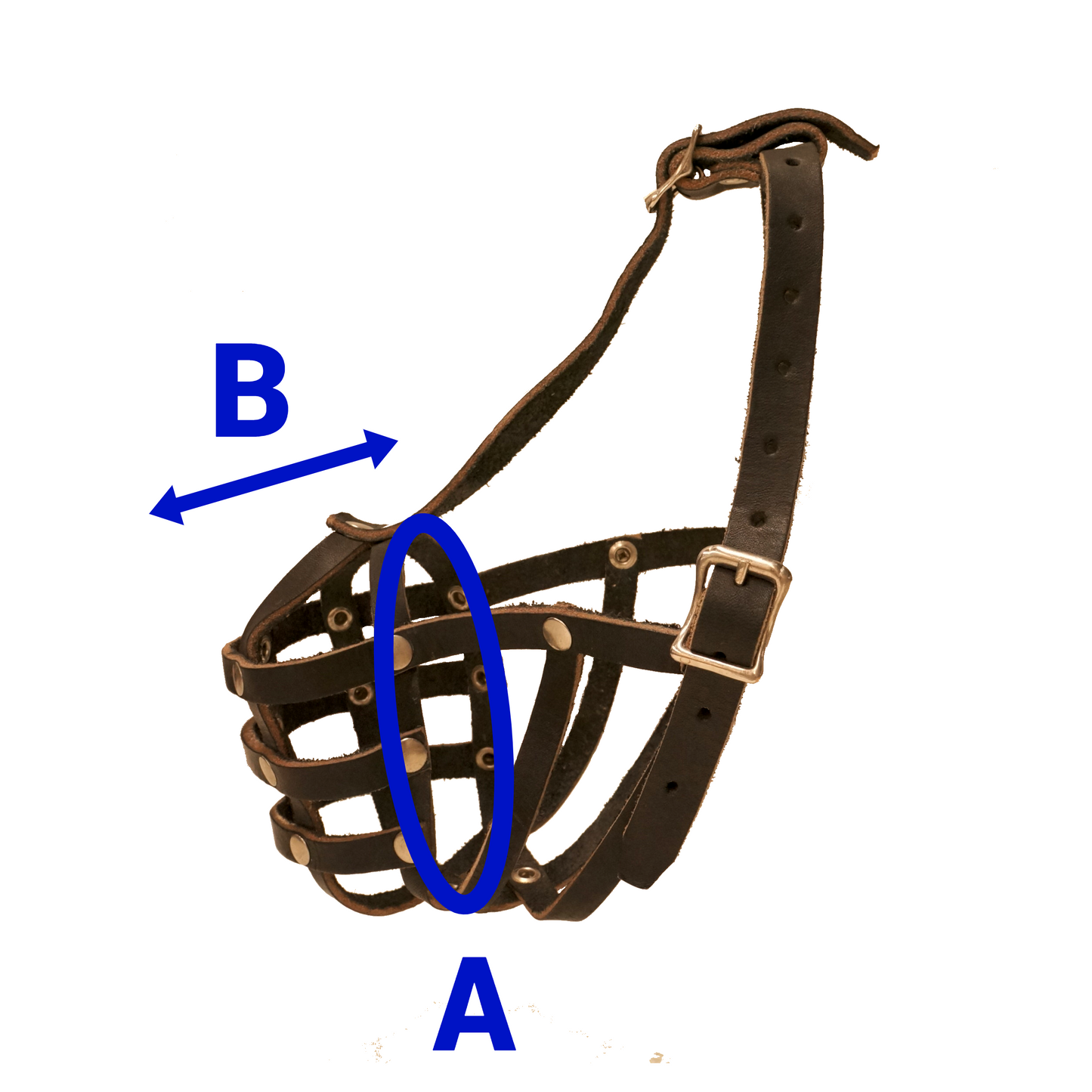 Zawar Genuine Leather Touring Muzzle