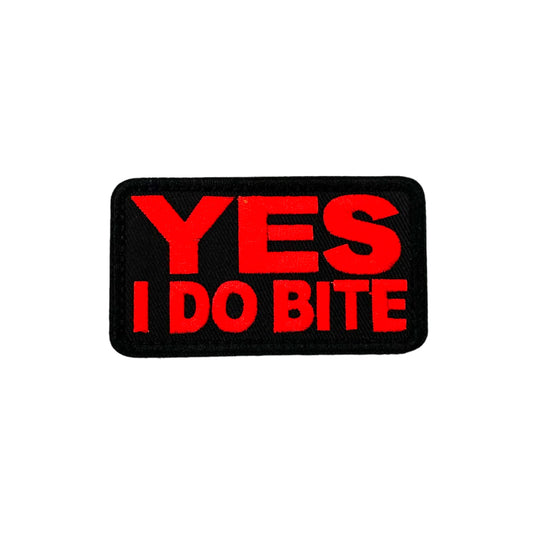 YES I DO BITE Morale Patch