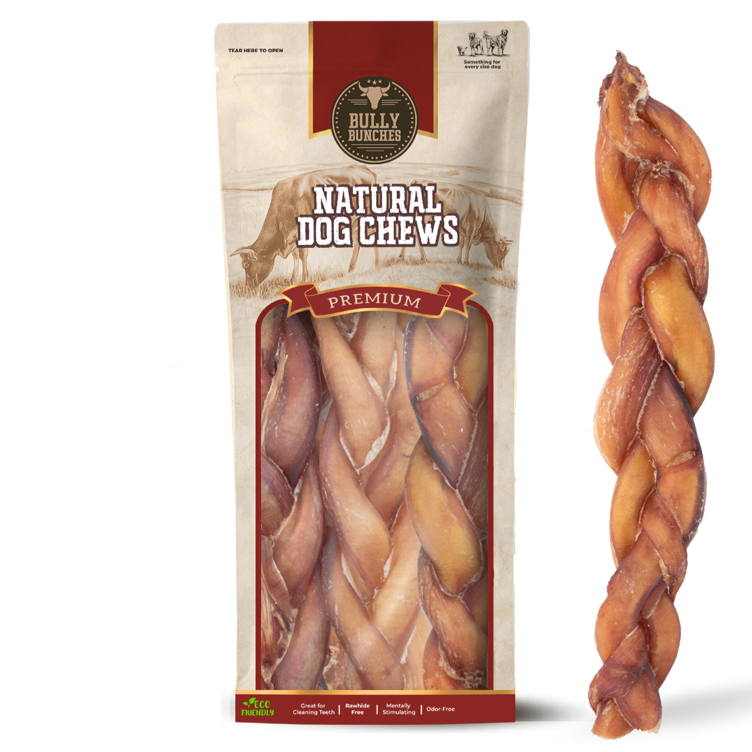 Bully Bunches 12 Inch Monster Braided Bully Stick