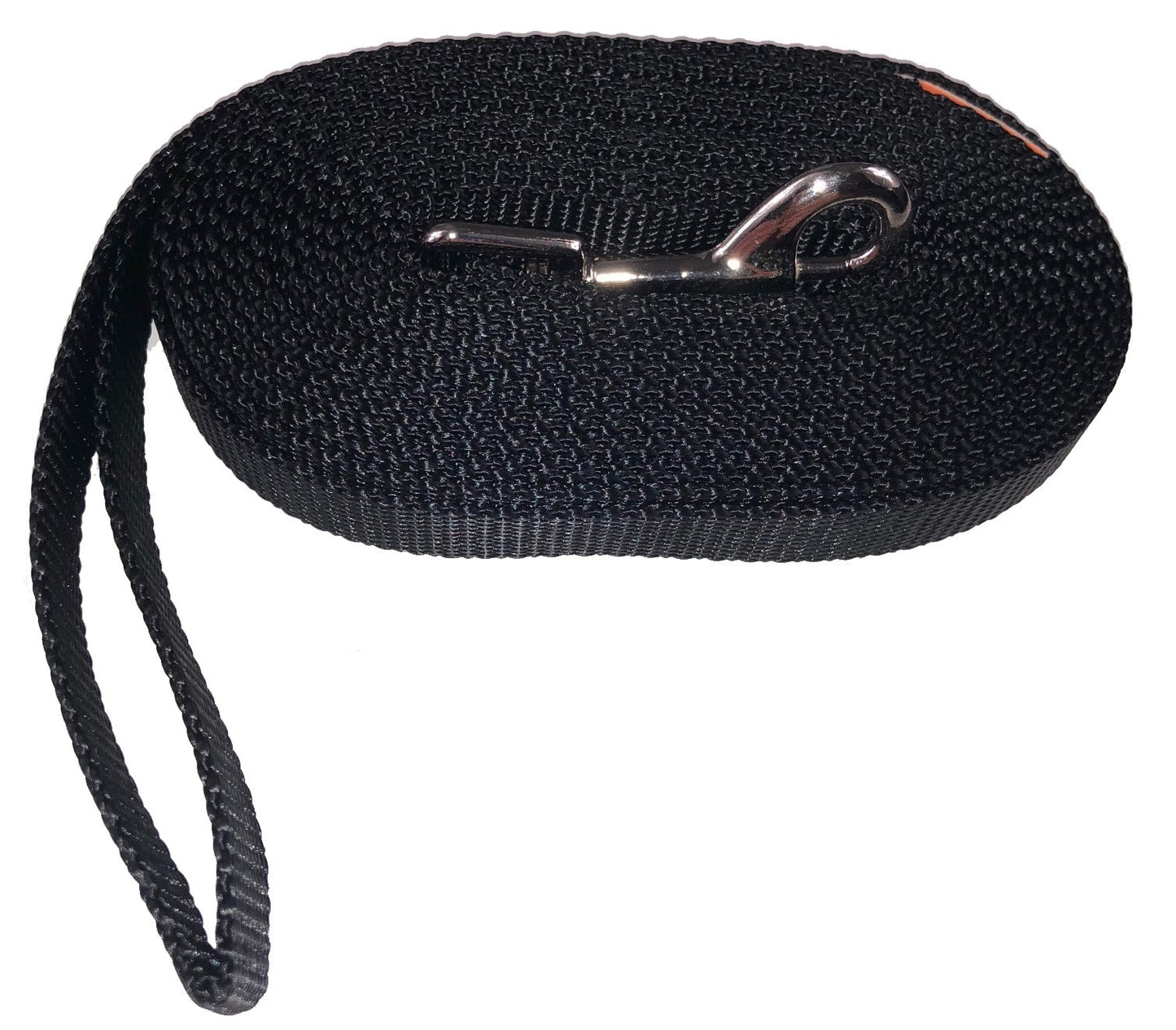 15′ Black Nylon Leash