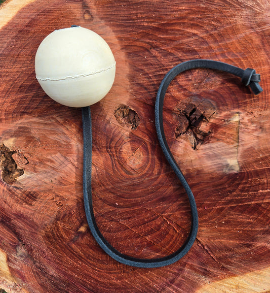 SKÖLLHATI  "Hati's" Ball On Leather String
