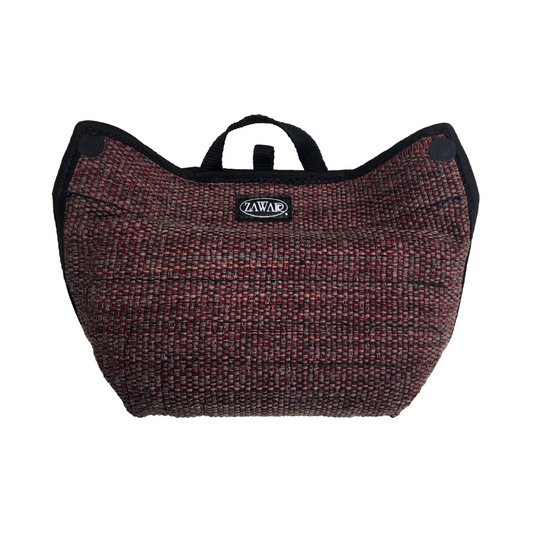 Zawar Synthetic Structured Bite Pillow - Double Handle Model