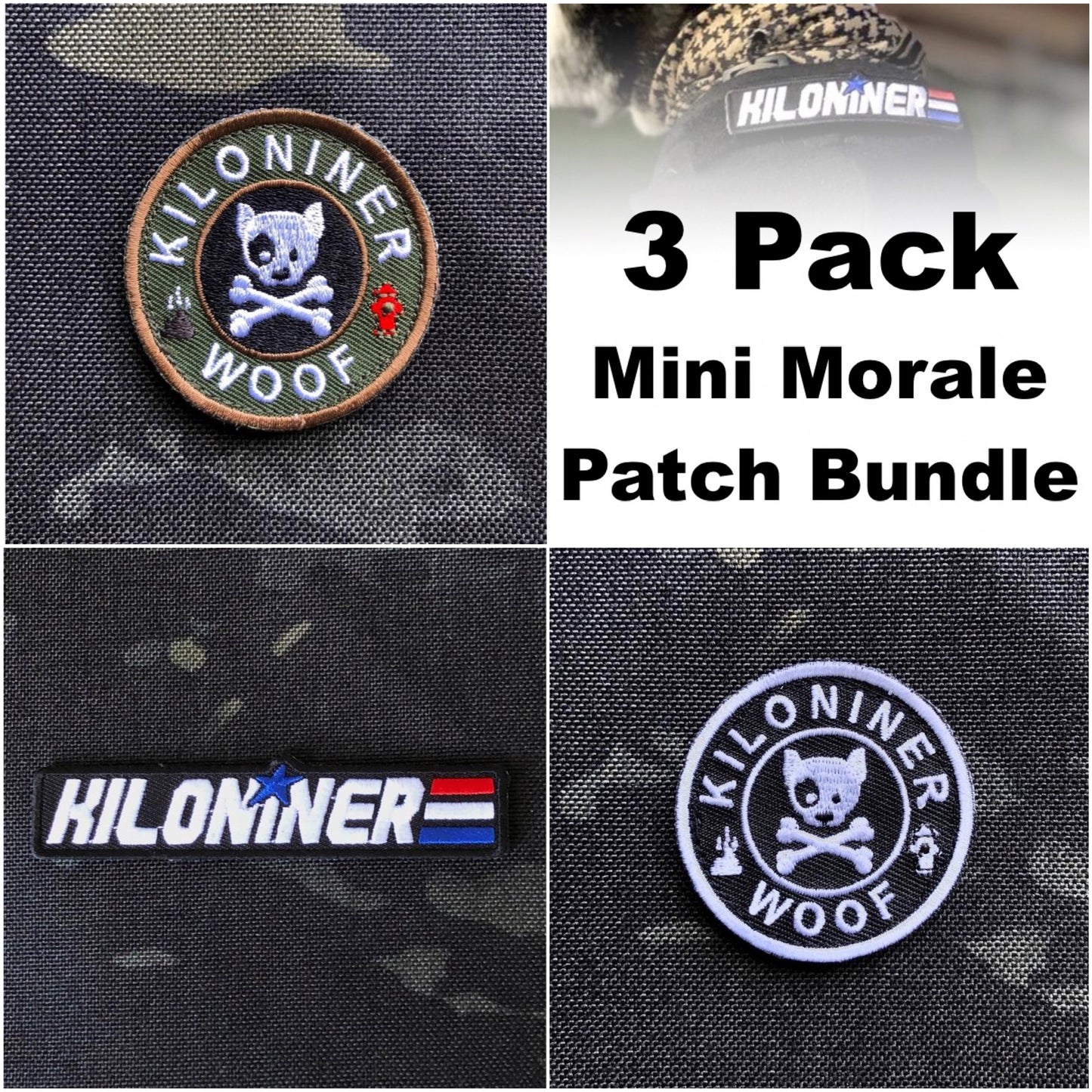3 Pack - Mini Morale Patches