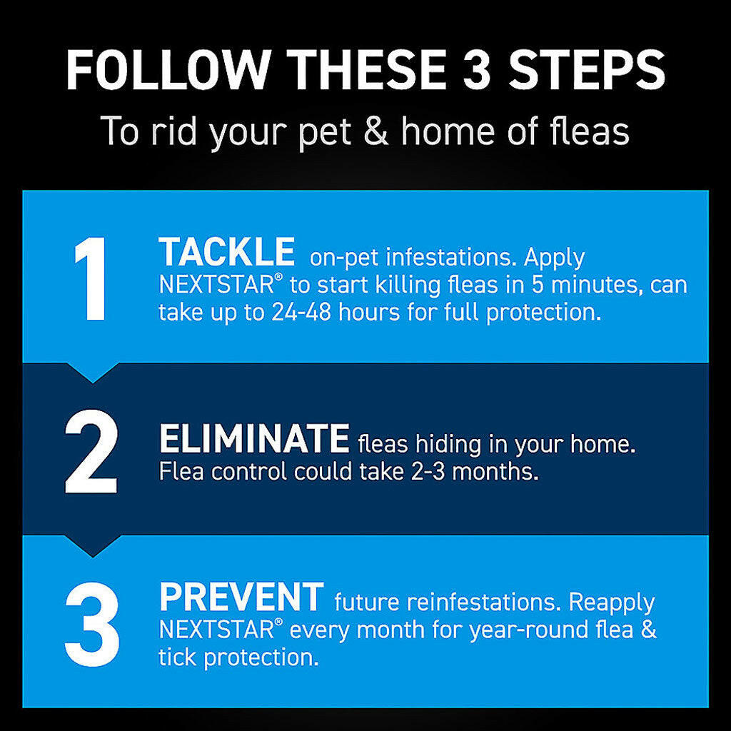 Nextstar Flea & Tick Topical for Small Dogs, 5-22 lbs