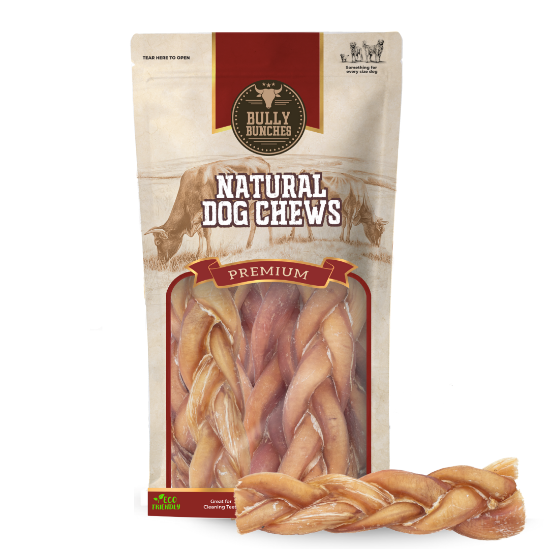 Bully Bunches 6 Inch Thick Braided Bully Stick