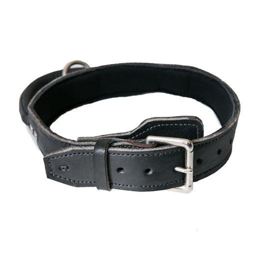 Zawar Genuine Leather Collar with Handle