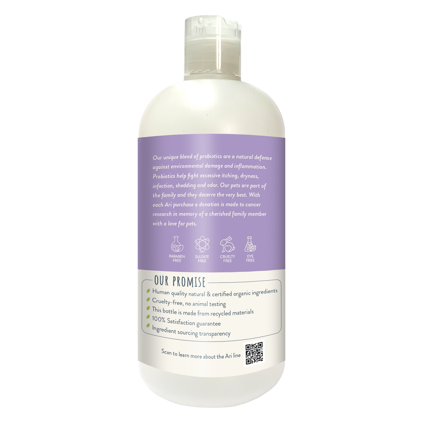 ARI Probiotic Sensitive Skin Shampoo