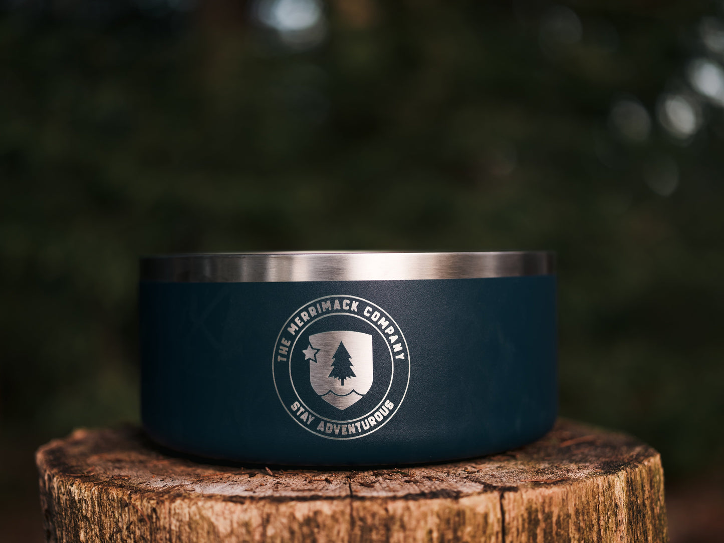 The Merrimak Company Stainless Steel Dog Bowl