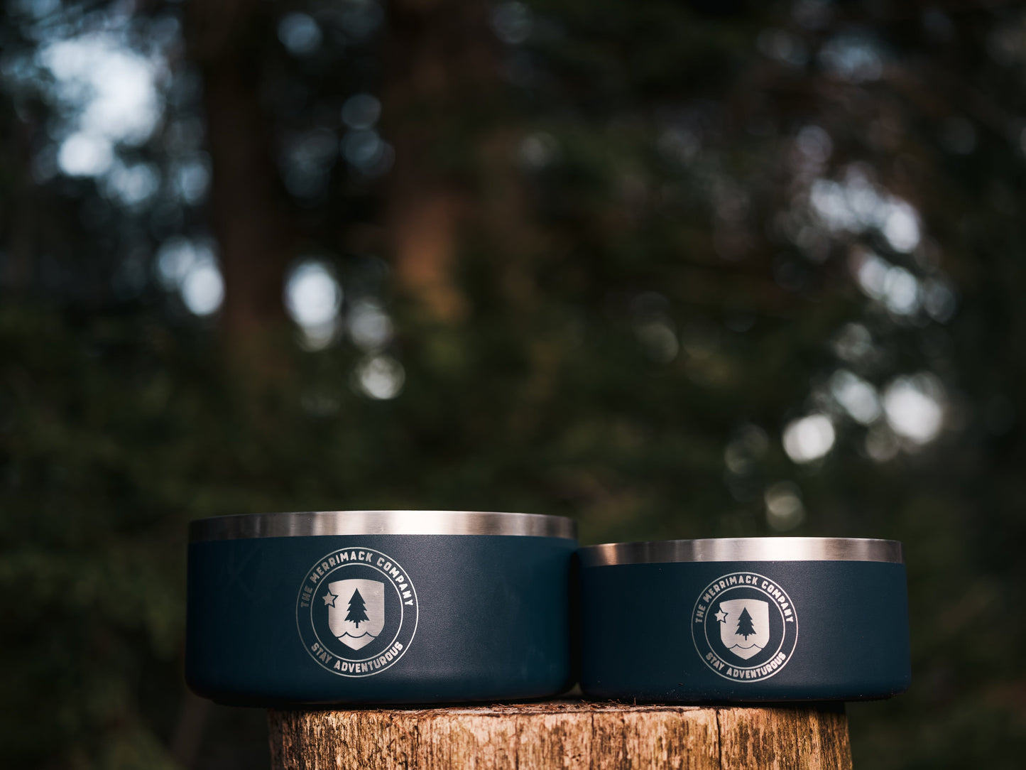 The Merrimak Company Stainless Steel Dog Bowl