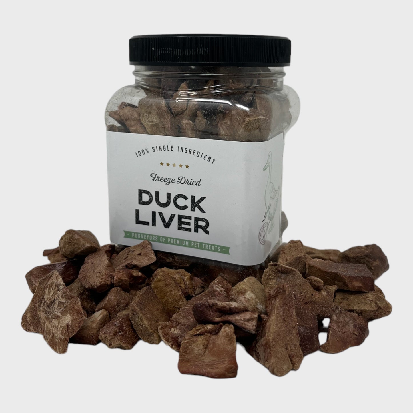 Jack's Premium Duck Liver Freeze Dried