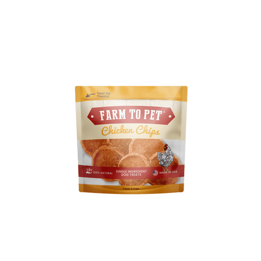 Farm to Pet Chicken Chip Snack Pack Bundles