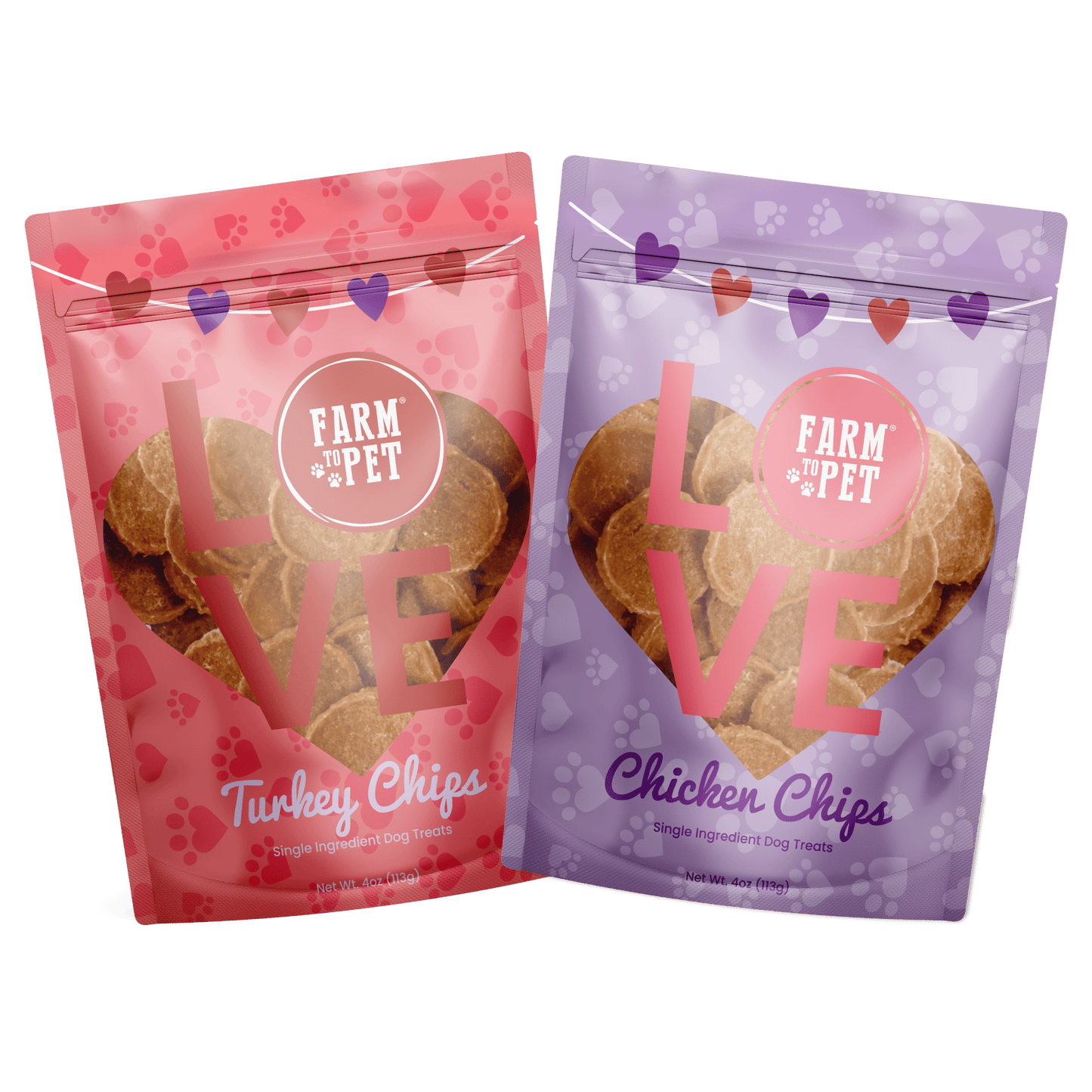 Farm to Pet Doggy LOVE Chips Bundle