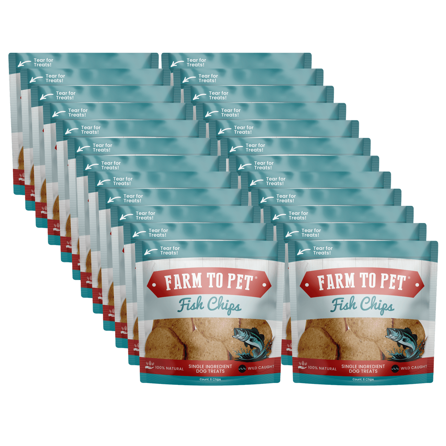 Fish Chips Snack Pack Bundles | Dog Treats for Training & Travel
