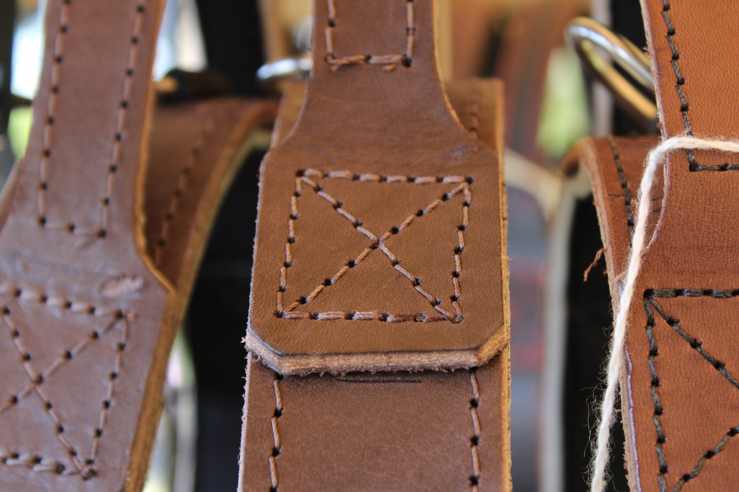 Zawar Genuine Leather Collar with Handle