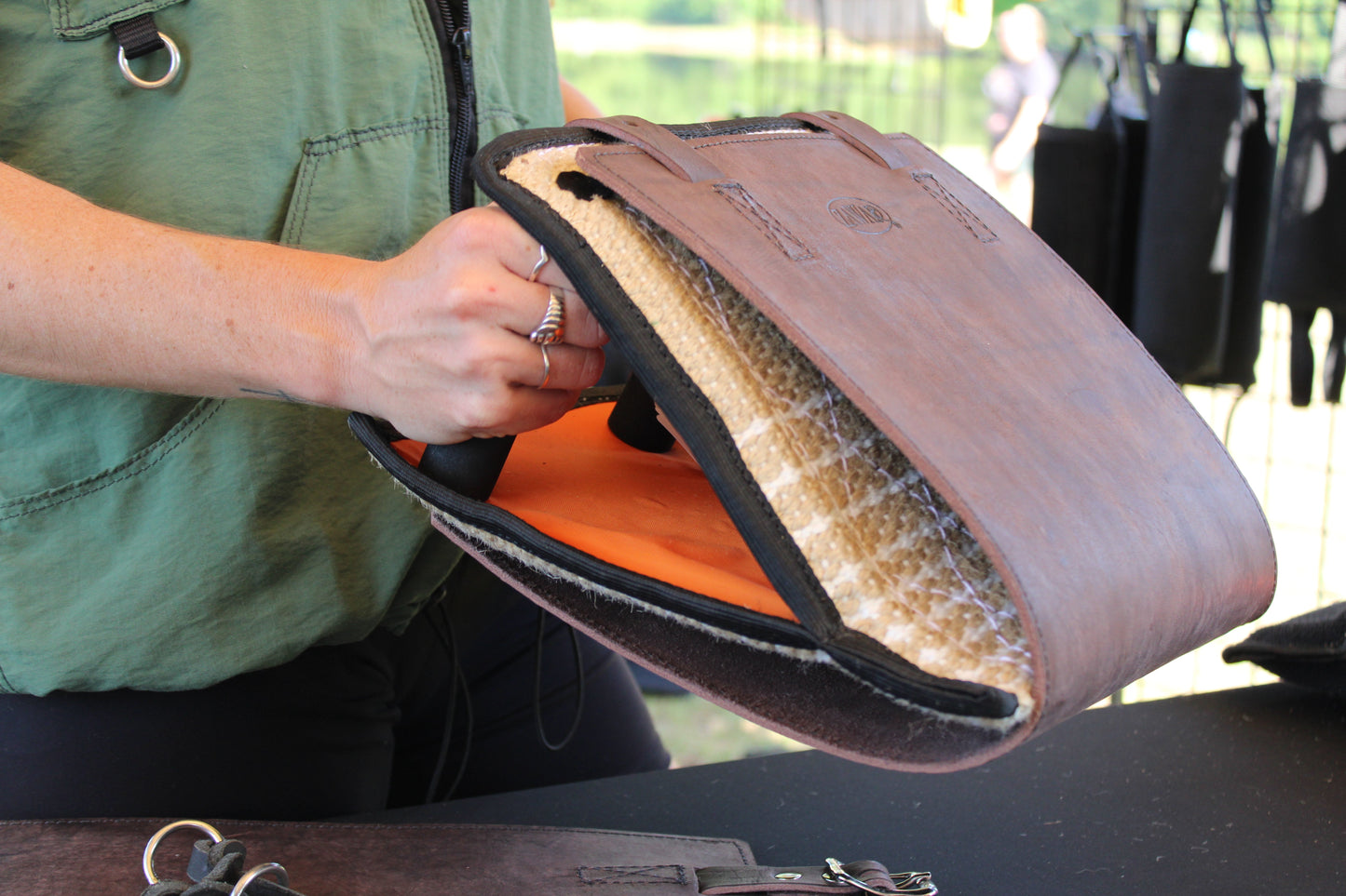 Zawar Genuine Leather Bite Cover