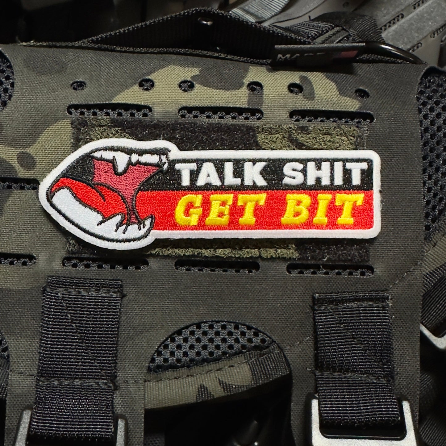Talk Shit Get Bit Morale Patch