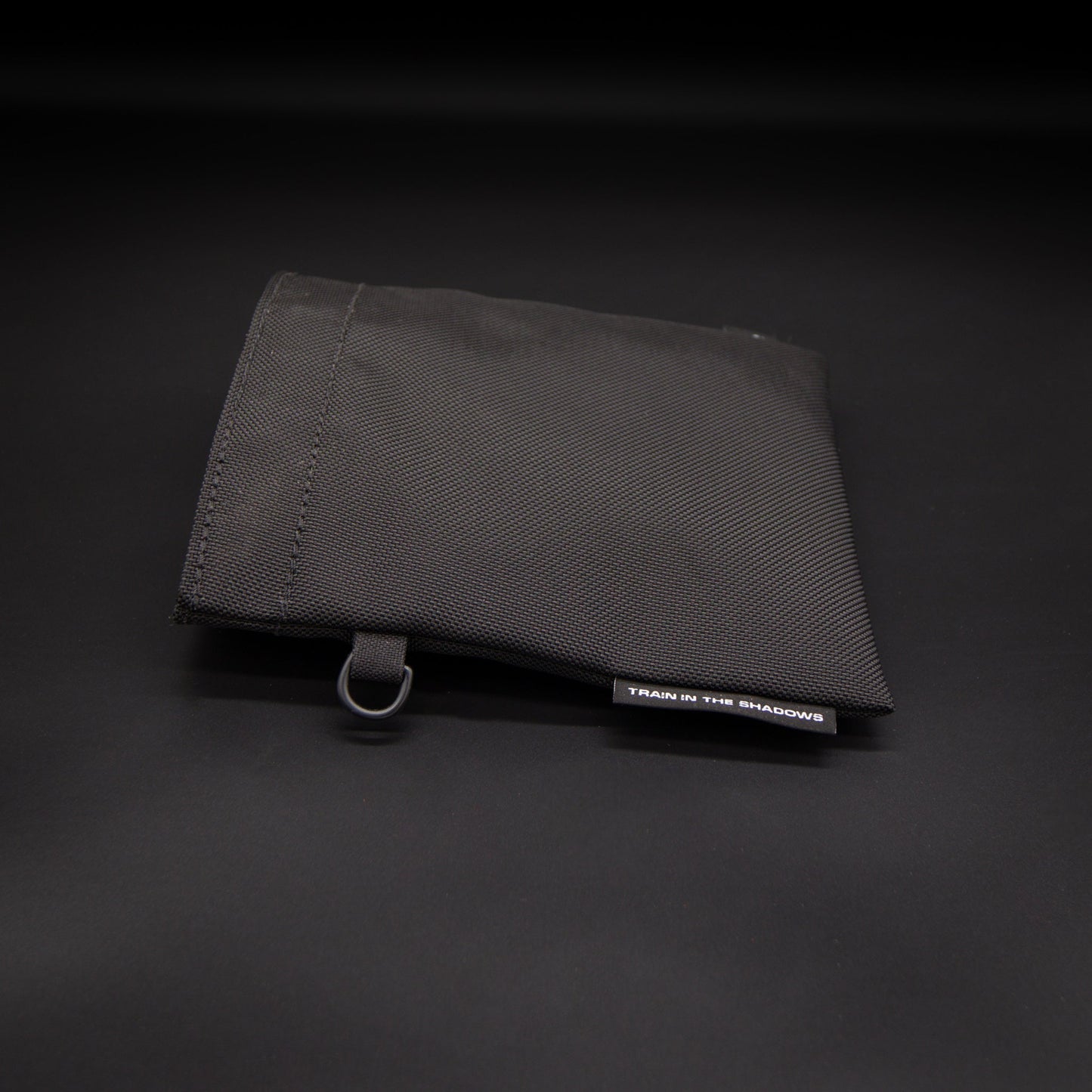 The Golden Ranch Black Ballistic Nylon Treat Pouch