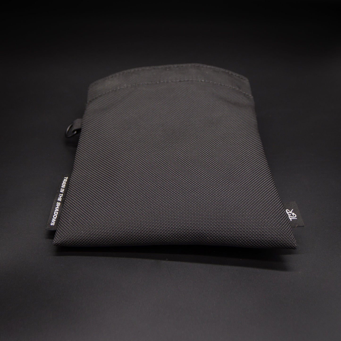 The Golden Ranch Black Ballistic Nylon Treat Pouch