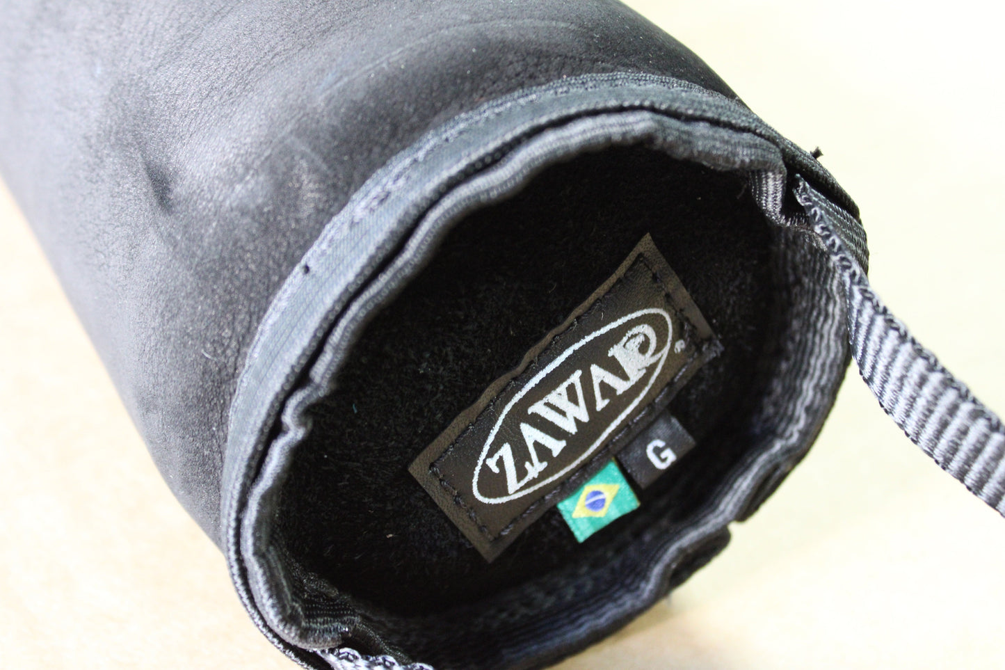 Zawar Genuine Leather Bite Roll Teether - Small (high density)