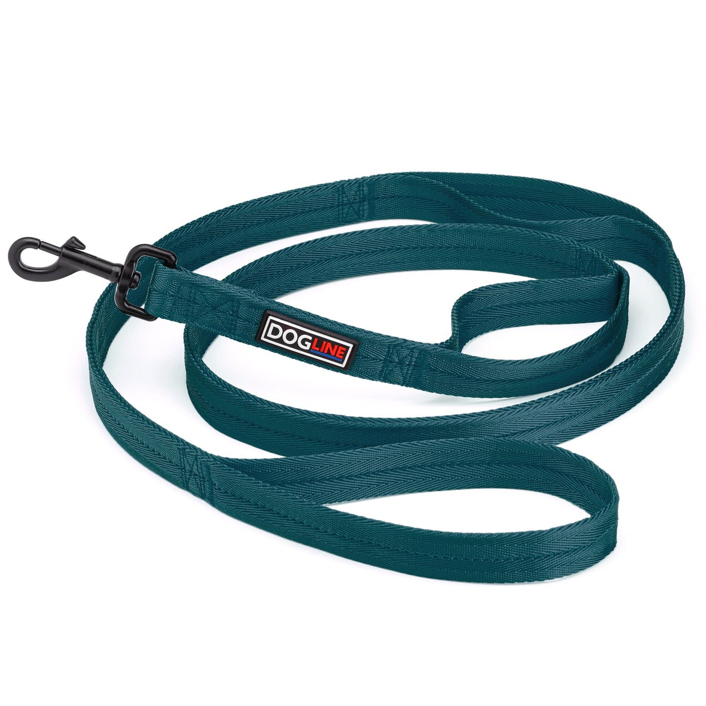 Nylon Multi-Handle Flat Dog Leash