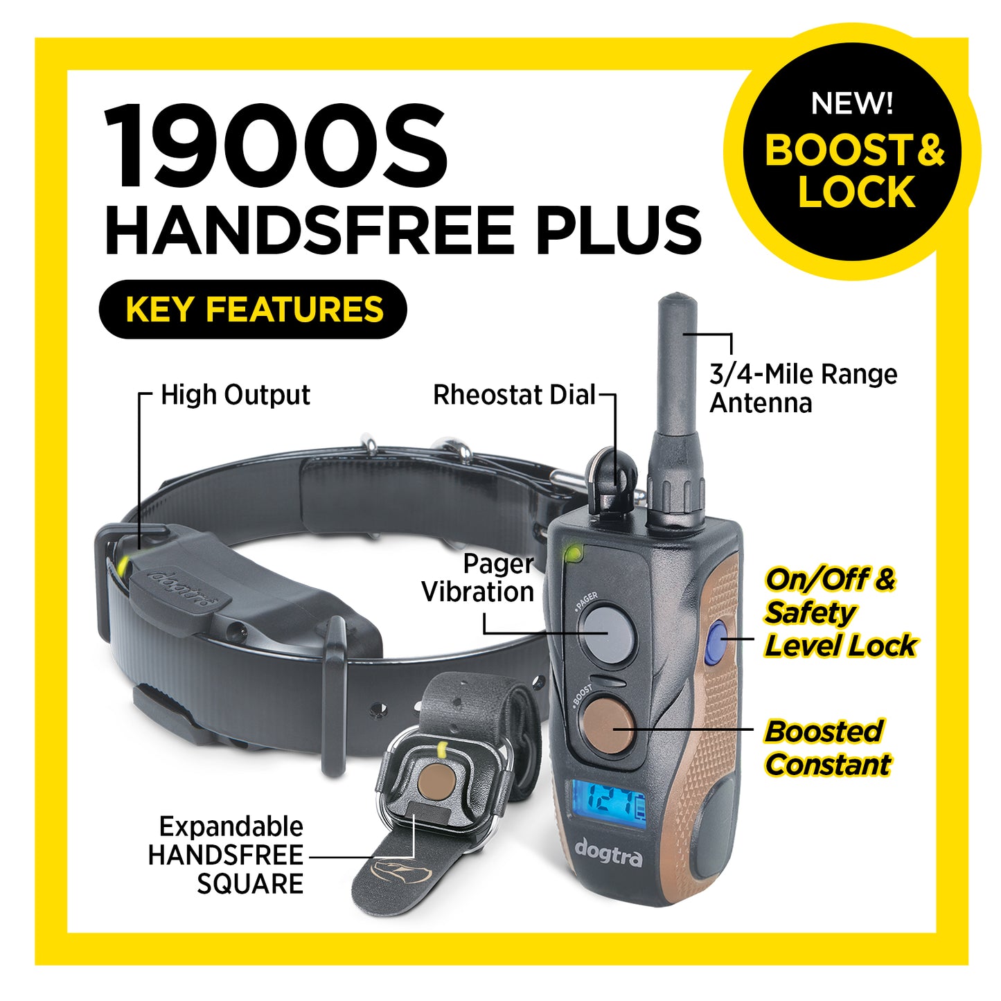 Dogtra 1900S Handsfree Plus B&L