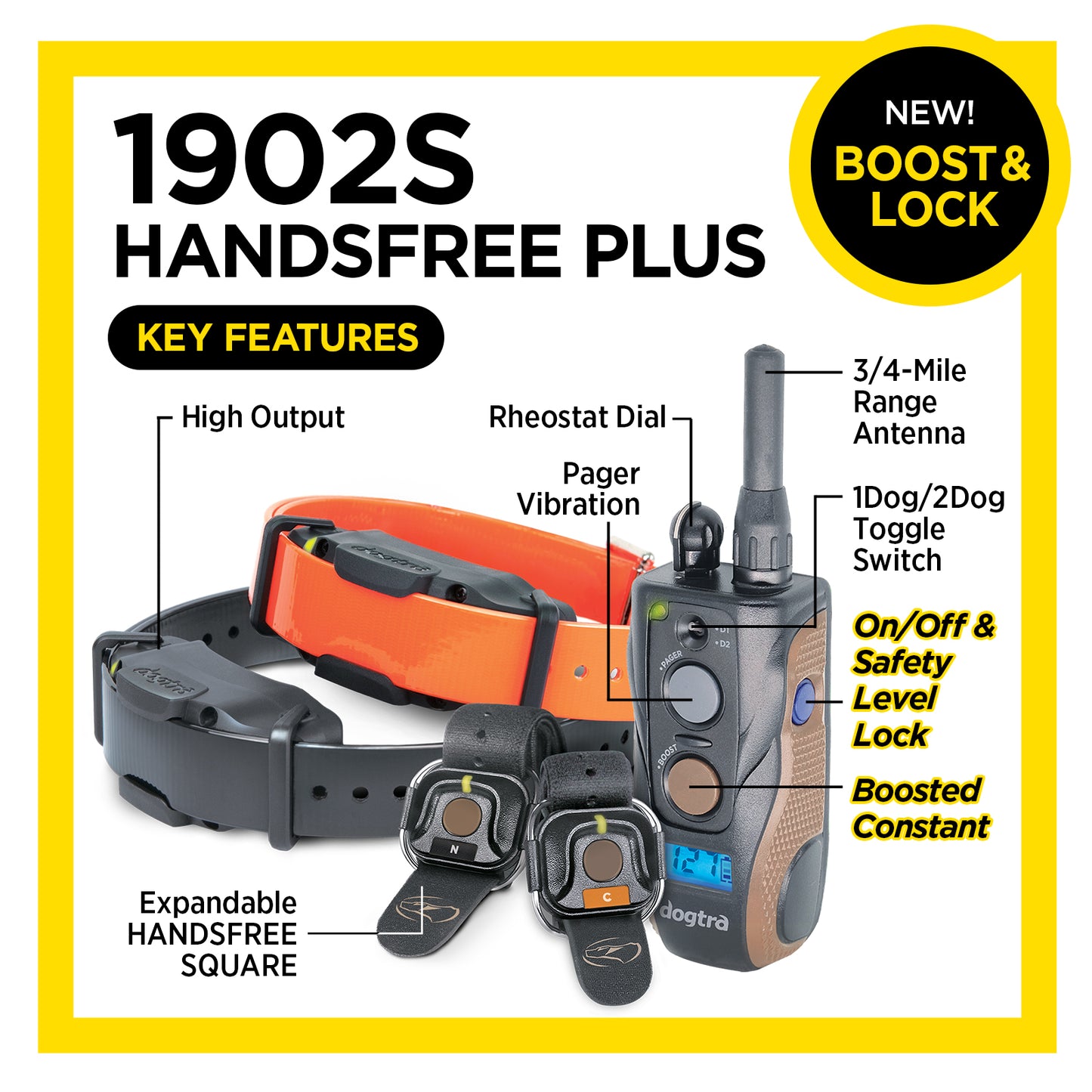 Dogtra 1902S Handsfree Plus B&L