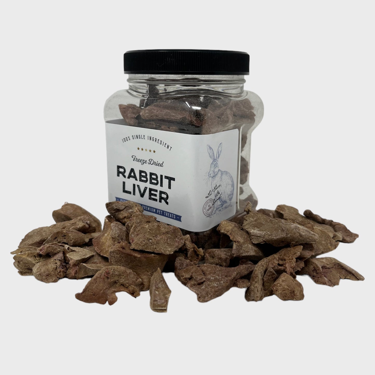 Jack's Premium Rabbit Liver Freeze Dried