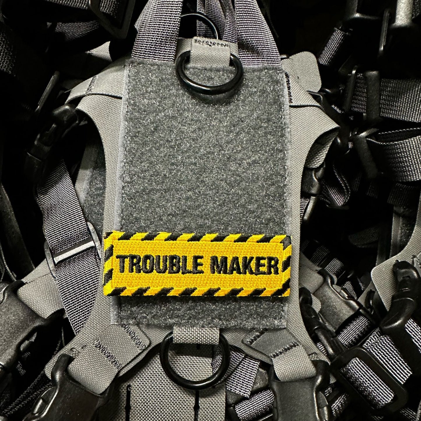 Mini Trouble Maker Embroidered Morale Patch