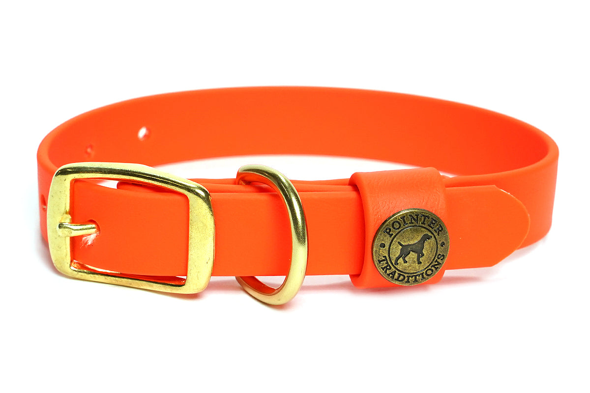Pointer Traditions Sporting Dog Collar - Blaze Orange