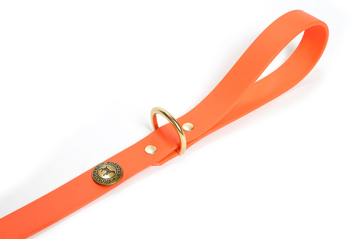 Pointer Traditions Sporting Dog Leash - Blaze Orange