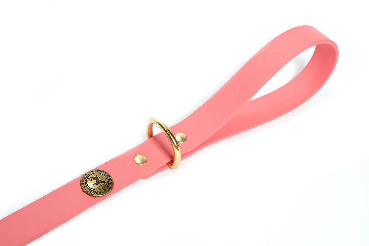 Pointer Traditions Sporting Dog Leash - Coral