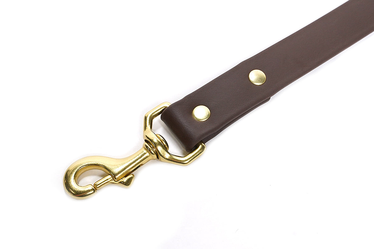 Pointer Traditions Sporting Dog Leash - Leather Brown
