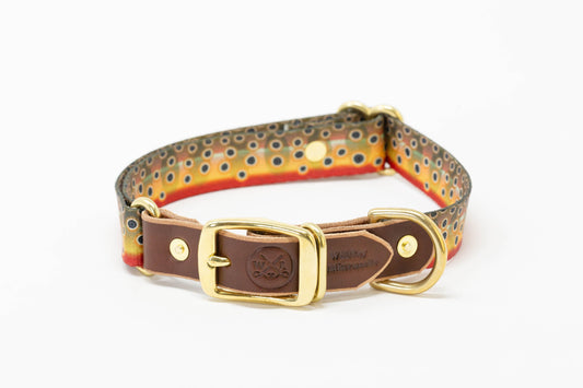 Whiskey Leather Works Freshwater Dog Collars