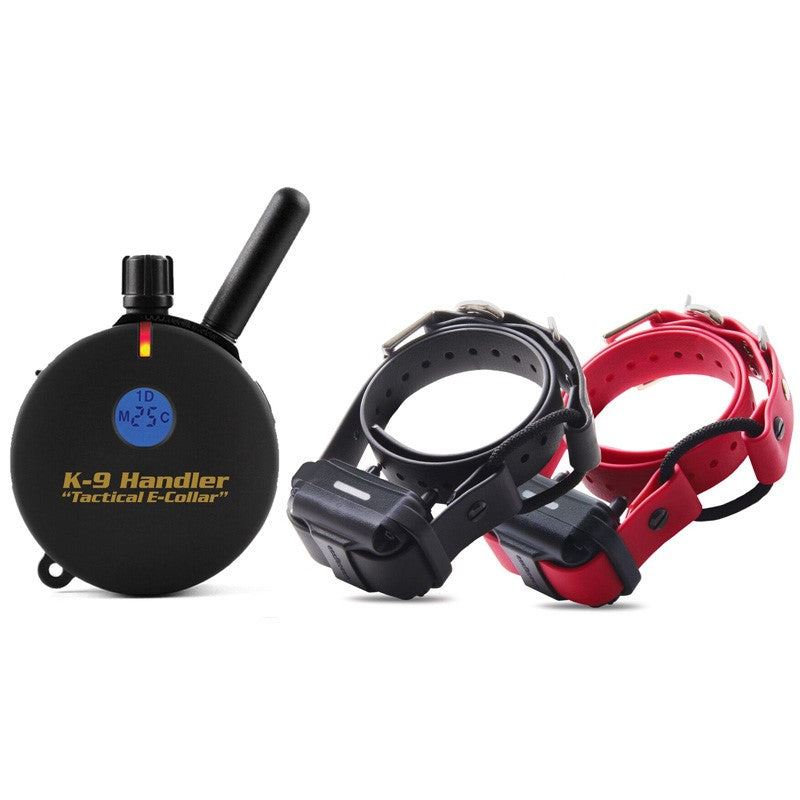 E-Collar Technologies K9-802 2 DOG K9 HANDLER ON 33" BUNGEE COLLARS