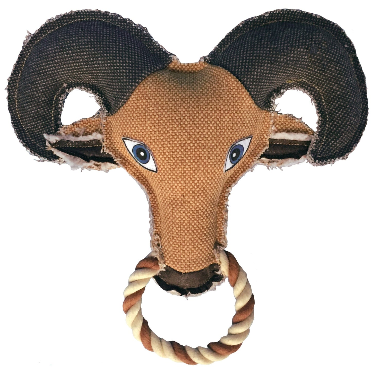 10" Nature Goat Animal Squeaky Toy