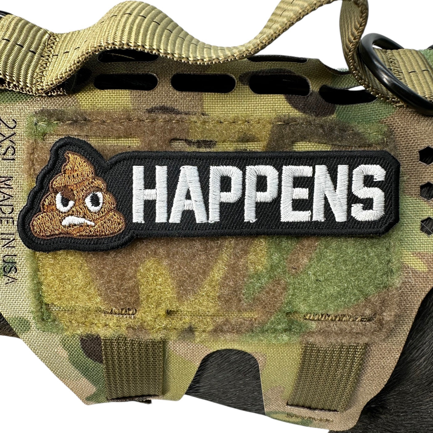 Shit Happens Embroidered Morale Patch