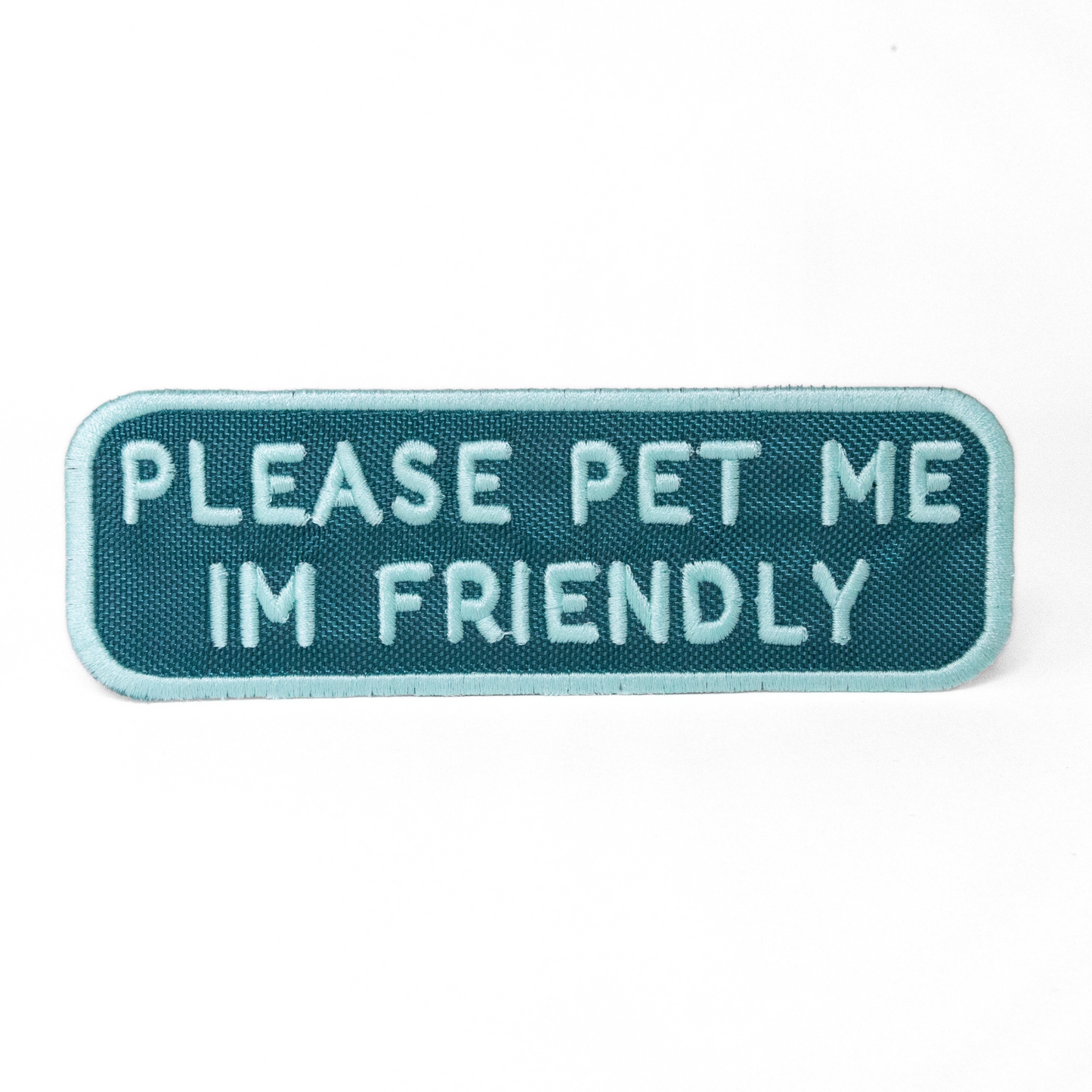 K9 Sport Sack Please Pet Me Patch