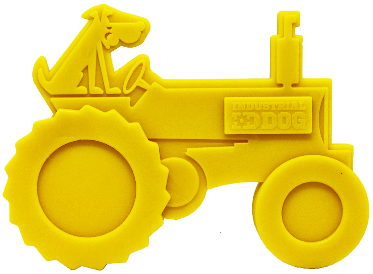 ID Tractor Ultra Durable Nylon Dog Chew Toy