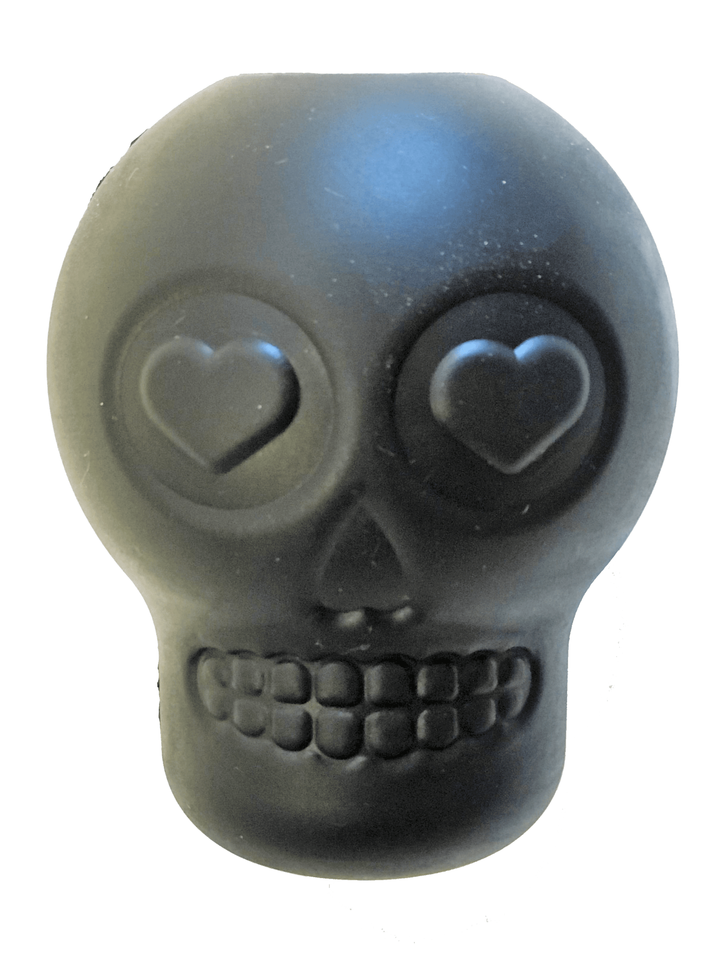 Magnum Sugar Skull eDispenser Ultra-Durable Chew Toy & Treat Dispenser - Black