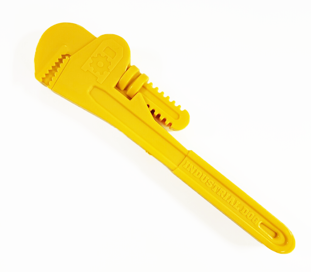 ID Pipe Wrench Ultra Durable Nylon Dog Chew Toy
