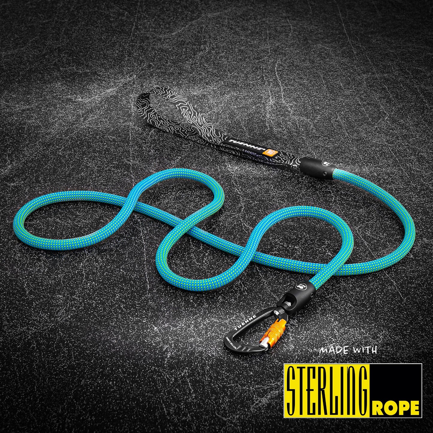 Tuenne Ion Blue Dry 9.4mm Dog Leash