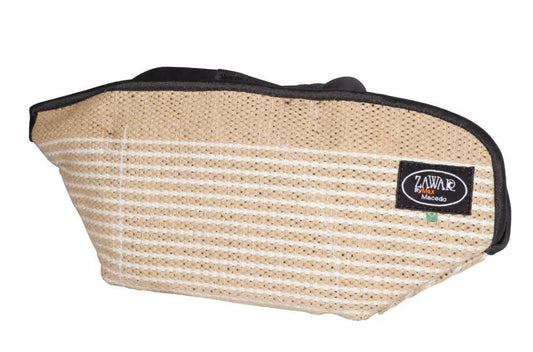 Zawar Half Sleeve Open In N2 - Jute Fabric