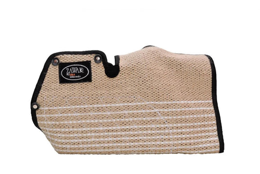 Zawar Half Sleeve Flyer - Jute Fabric