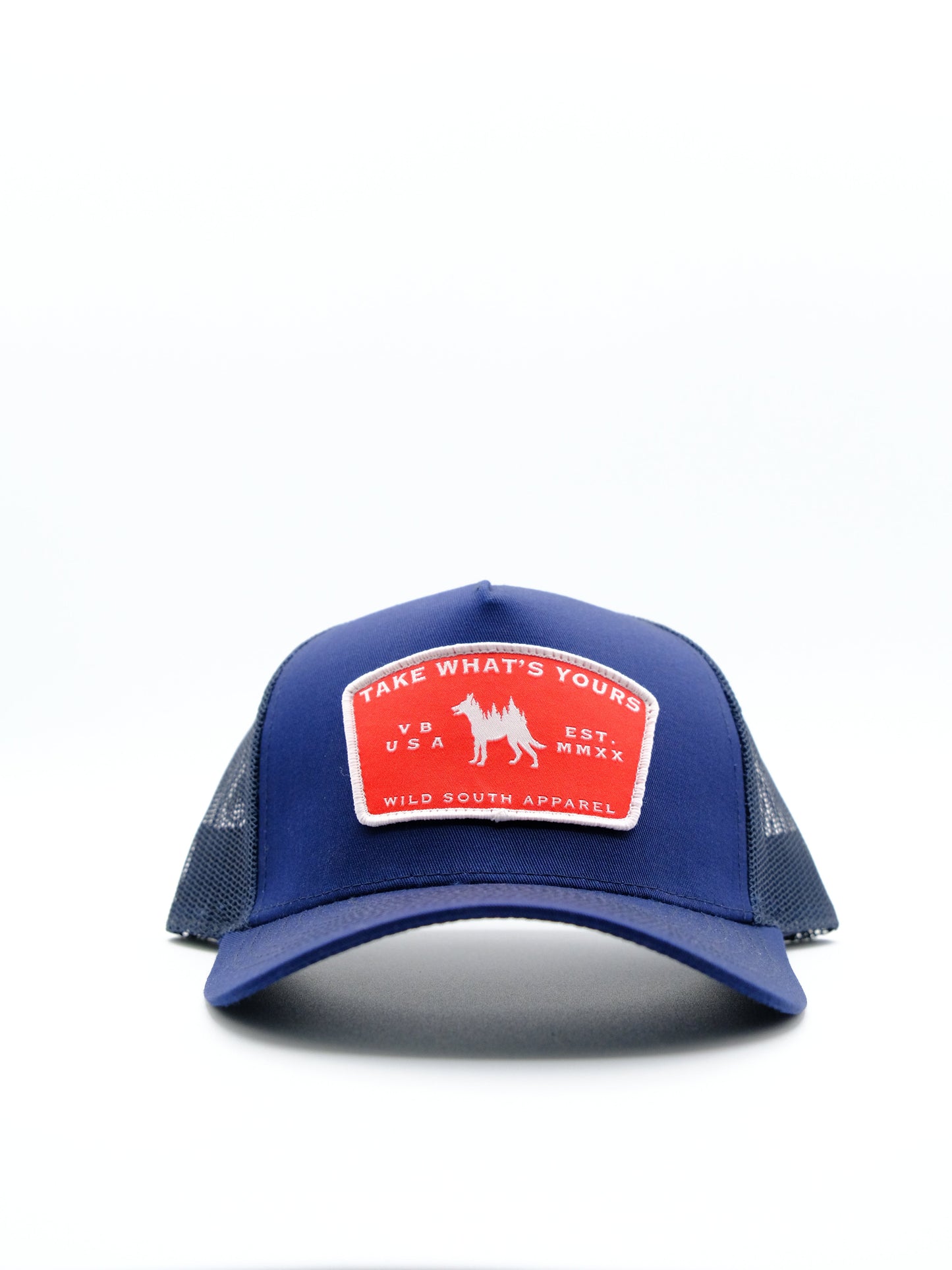 Wild South Apparel Navy Trucker Hat