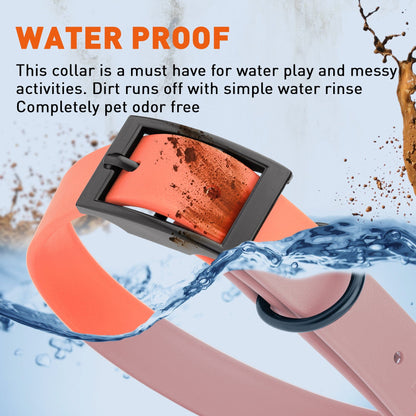 Biothane Waterproof Dog Collar - Large (18 to 22 inches)