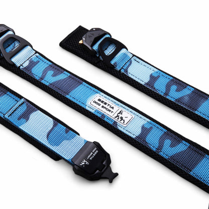 BESTIA DOG SPORT FAST RELEASE COLLAR BLUE
