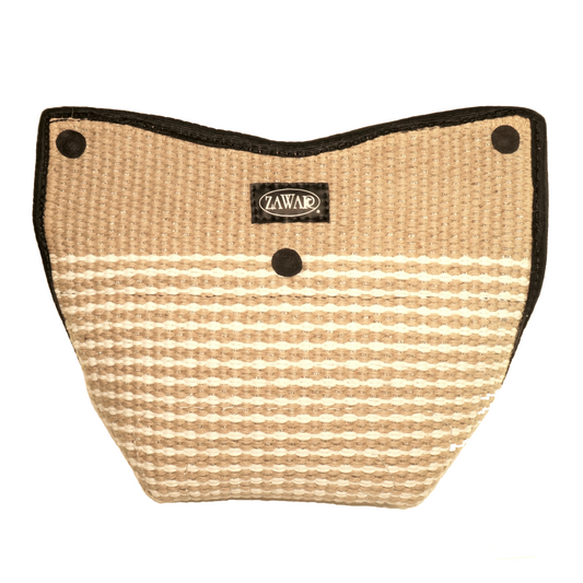 Jute Structured Bite Pillow - Triple Handle Standard Model