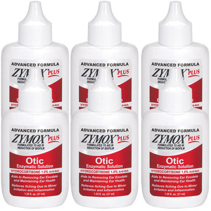 ZYMOX Plus Advanced Otic Enzymatic Solution With 1% Hydrocortisone (1.25 oz)